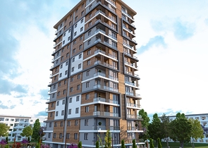 Инвестиционный проект семейной концепции с видом на озеро и море