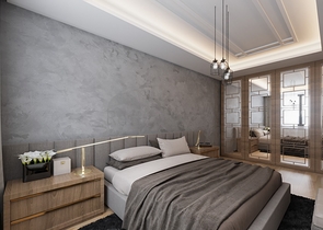 Инвестиционный проект семейной концепции с видом на озеро и море