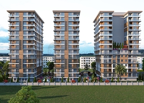 Инвестиционный проект семейной концепции с видом на озеро и море