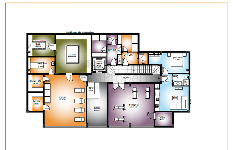 Инвестиционный проект с отельной инфраструктурой в районе Каргыджак