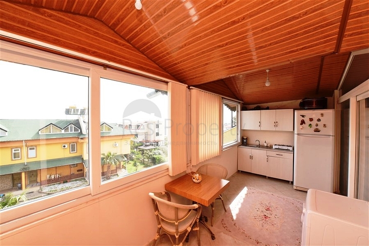 Вилла 4+1 с видом на море в районе Демирташ