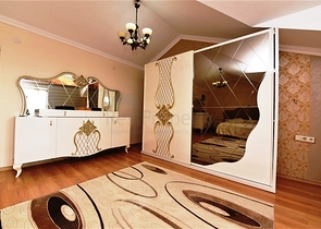 Вилла 4+1 с видом на море в районе Демирташ