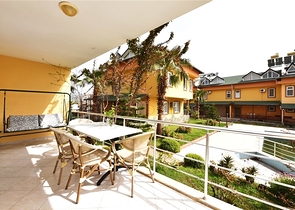 Вилла 4+1 с видом на море в районе Демирташ