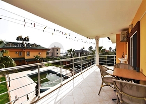 Вилла 4+1 с видом на море в районе Демирташ