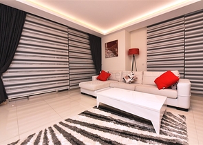 Меблированная трехкомнатная квартира