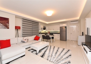 Меблированная трехкомнатная квартира