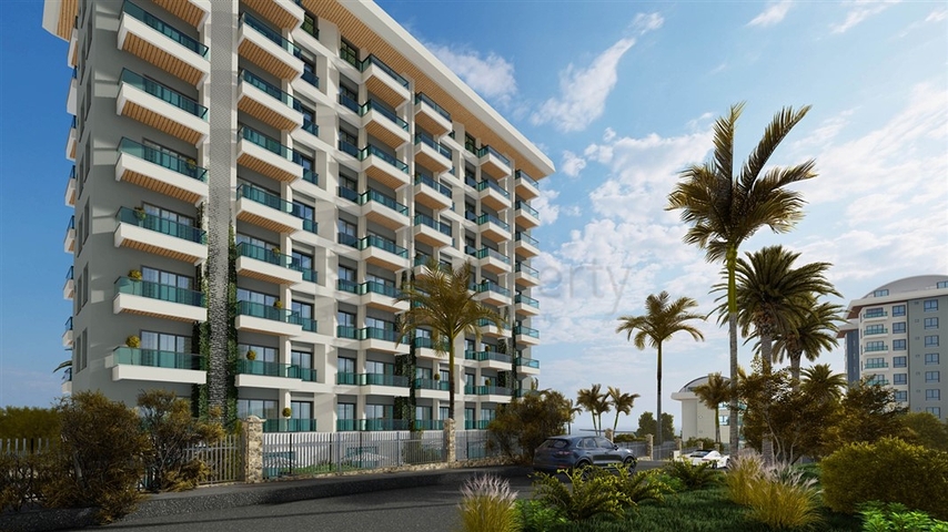 Новый проект в Махмутларе от известного застройщика 