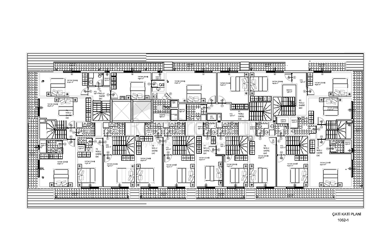 Новый проект в Махмутларе от известного застройщика 