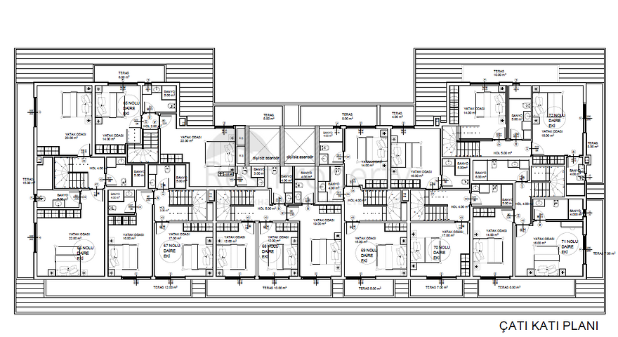 Новый проект в Махмутларе от известного застройщика 