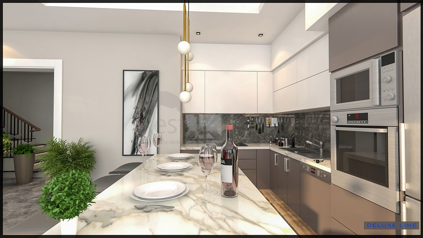 Новый проект вилл в центре Алании