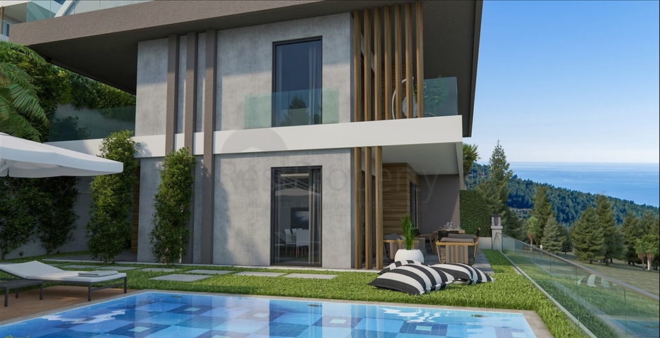 Новый проект вилл в центре Алании