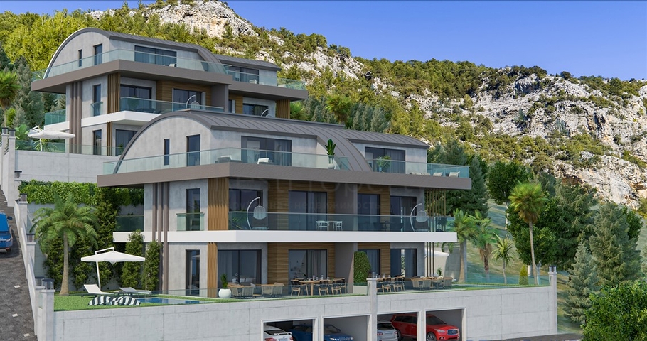 Новый проект вилл в центре Алании