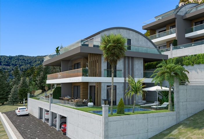 Новый проект вилл в центре Алании