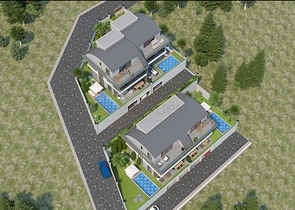 Новый проект вилл в центре Алании