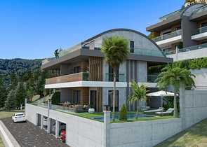 Новый проект вилл в центре Алании