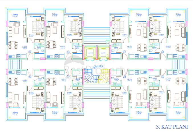 Проект для жизни и инвестиций в 200 м от моря в курортном районе 