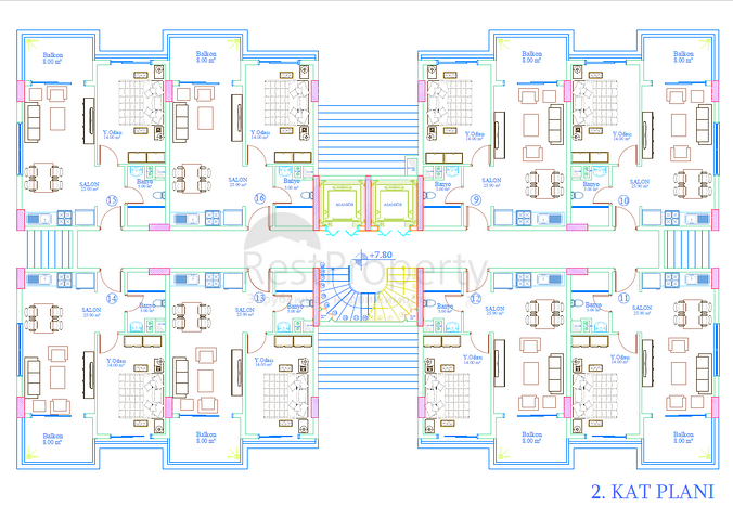 Проект для жизни и инвестиций в 200 м от моря в курортном районе 