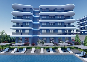 Проект для жизни и инвестиций в 200 м от моря в курортном районе 