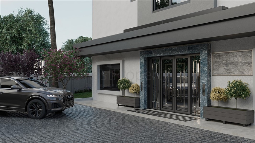 Строящийся комплекс в районе Оба