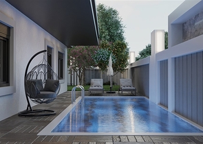 Строящийся комплекс в районе Оба