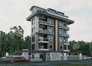 Строящийся комплекс в районе Оба