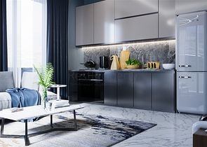 Строящийся комплекс в районе Оба