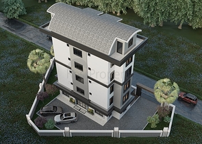 Строящийся комплекс в районе Оба