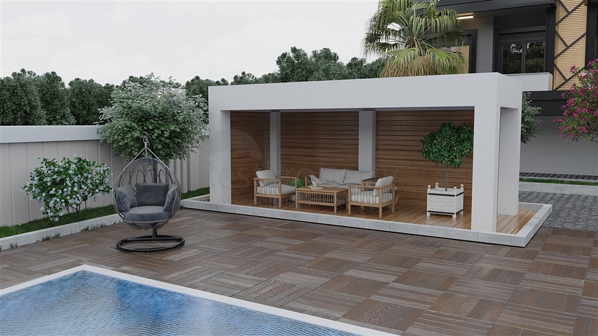 Новый жилой комплекс в 400 м от моря в районе Кестель 