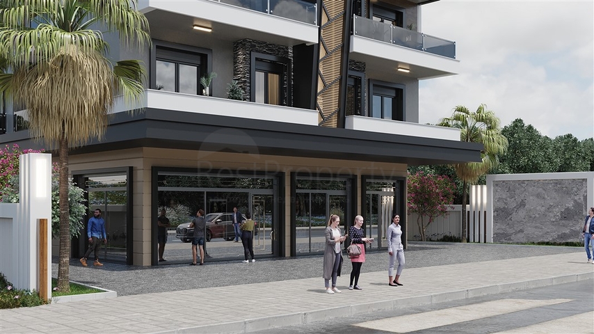 Новый жилой комплекс в 400 м от моря в районе Кестель 