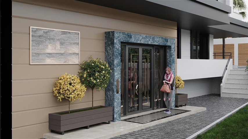 Новый жилой комплекс в 400 м от моря в районе Кестель 