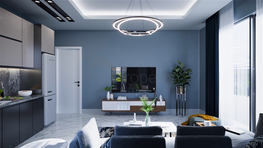 Новый жилой комплекс в 400 м от моря в районе Кестель 