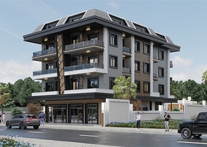 Новый жилой комплекс в 400 м от моря в районе Кестель 