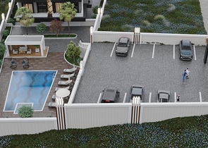 Новый жилой комплекс в 400 м от моря в районе Кестель 