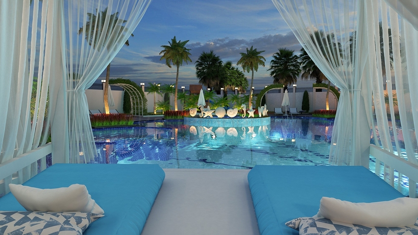 Апартаменты 1+1 в цeнтре Алании