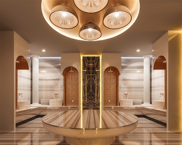 Квартира в шикарном комплексе на первой береговой линии в Махмутларе