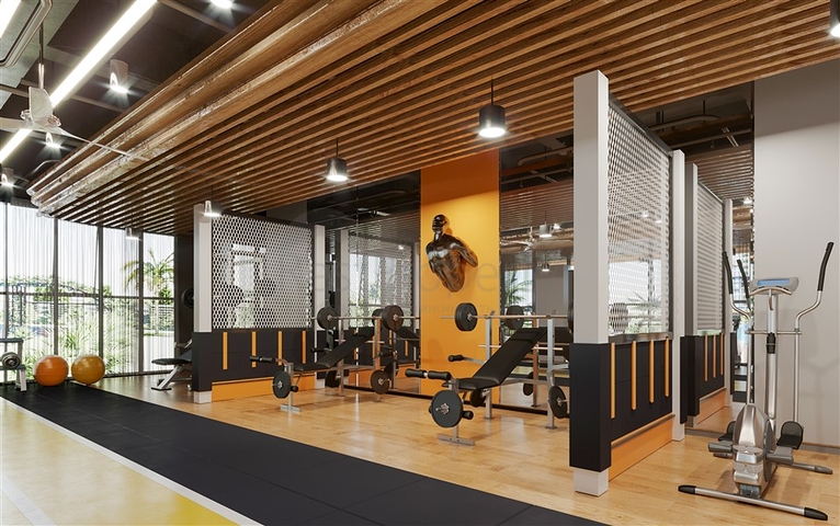 Квартира в шикарном комплексе на первой береговой линии в Махмутларе