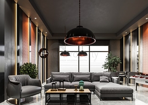 Квартира в шикарном комплексе на первой береговой линии в Махмутларе