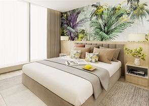 Квартира в шикарном комплексе на первой береговой линии в Махмутларе