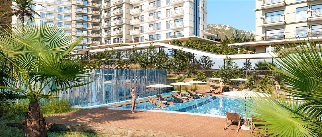 Квартира 1+1 в районе Махмутлар по привлекательной цене 