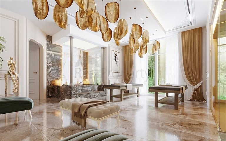 Квартира планировкой 1+1 в современном комплексе в Махмутларе