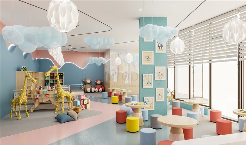 Квартира планировкой 1+1 в современном комплексе в Махмутларе