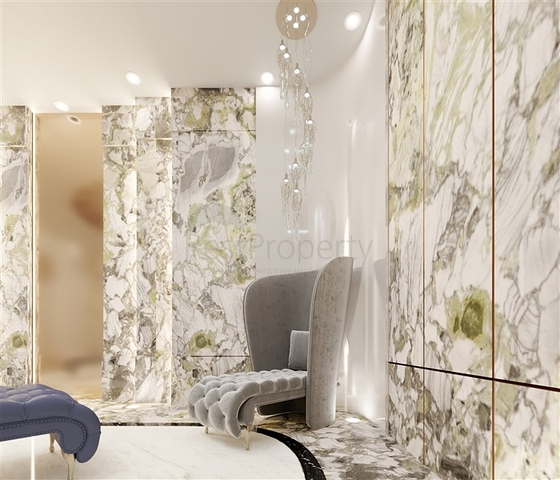 Квартира планировкой 1+1 в современном комплексе в Махмутларе