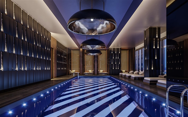 Квартира планировкой 1+1 в современном комплексе в Махмутларе