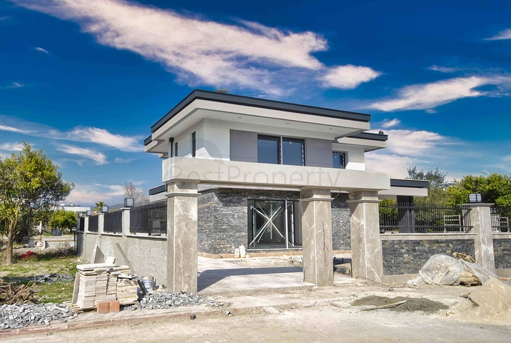 Вилла планировки 3+1 в микрорайоне Чамьюва - Анталия