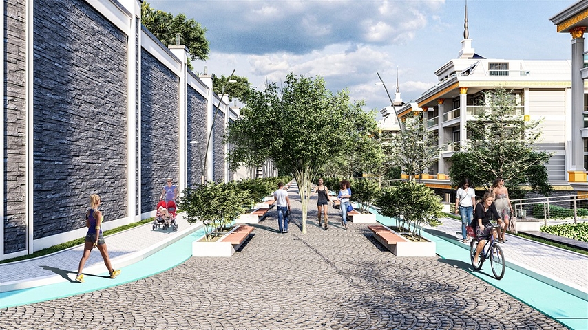 Новый масштабный проект в районе Махмутлар 