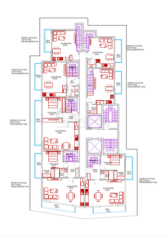 Новый комплекс в Махмутларе в 400м от моря