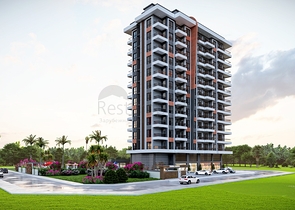 Новый комплекс в Махмутларе в 400м от моря