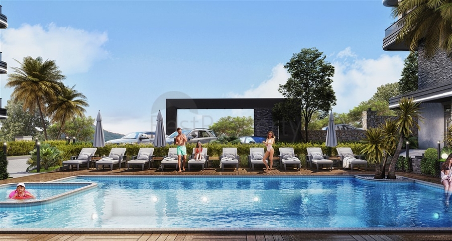 Строящийся комплекс в районе Оба