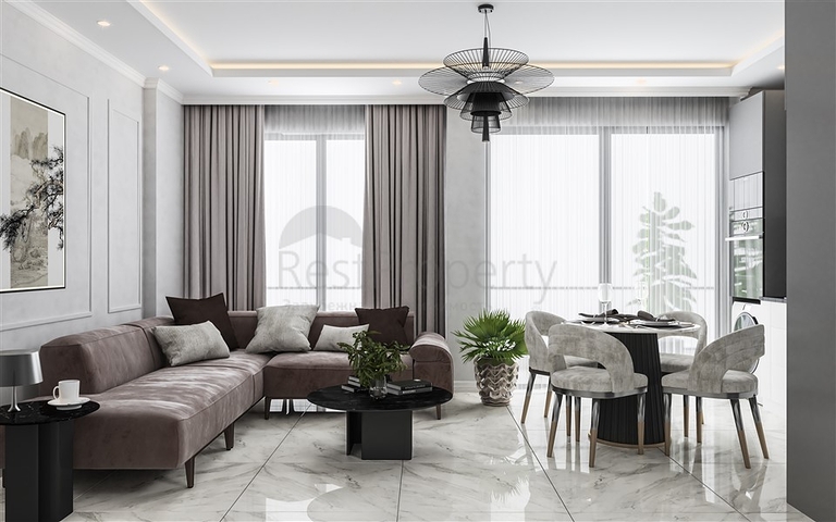 Строящийся комплекс в районе Оба