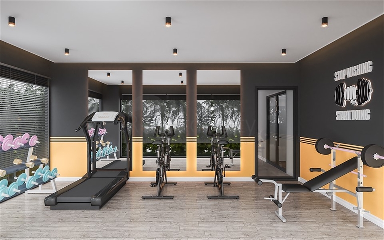 Строящийся комплекс в районе Оба